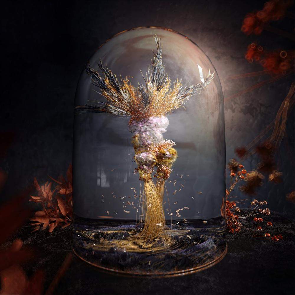 Mandrake, digital artwork by Alice Labourel